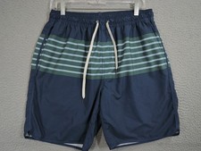 Fair Harbor Swim Shorts Mens XL Blue Lined Stretch Quick Dry Bathing Suit