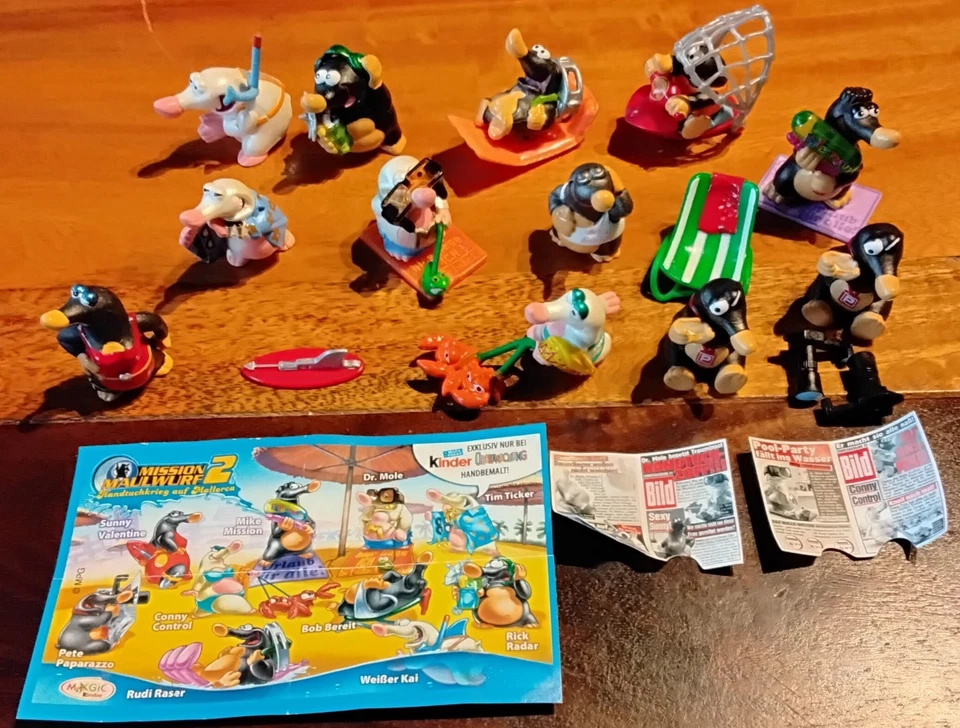 Mission Maulwurf 2 mit 2 Zeitungen und 1 Beipackzettel - Bild 1 von 1
