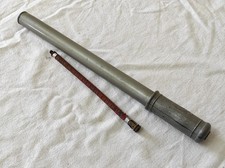 ELGA ancienne Pompe à Vélo en  Plastique GRIS