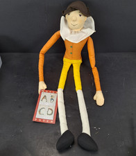 Vintage 1996 HOTCH POTCH Alphabet Doll Plush Colonial Williamsburg With Tag
