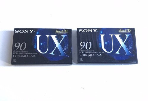 Lot de 22 cassettes audio SONY UX 60 et 90 , type II chrome - CD - Musique