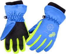 Kids Children Ski Gloves Winter Snow Gloves Waterproof Winter Warm Glove for Sno