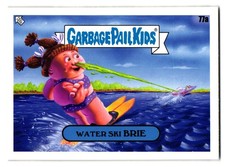 Water Ski Brie GPK 2021 Garbage Pail Kids Water Skiing Parody Card