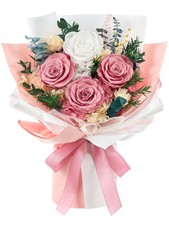 Mothers Day Gift Dusty Pink Forever Flowers Gifts For Mom Preserved Flower