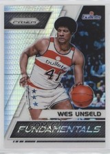 2017-18 Panini Prizm Fundamentals Silver Prizm Wes Unseld #6 HOF 0a6