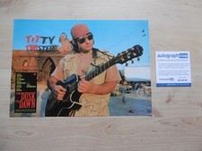 Robert Rodriguez Autogramm signed A4 Lobbycard "From Dusk Till Dawn" ACOA