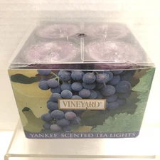 Yankee Candle Vineyard Tealight Tea Light Box of 12 New