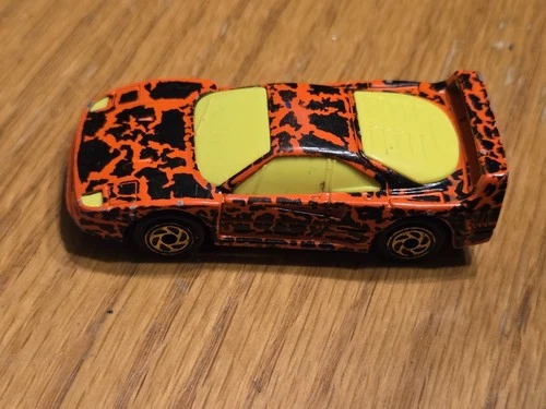 Vintage 1988 Ferrari F40 Matchbox Car Black Red Working Tires