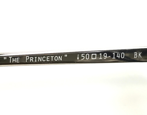 Penguin Eyeglasses Frames THE PRINCETON BK Black Silver Round Full Rim 50-19-140 - Picture 10 of 14