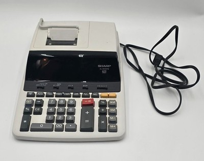 Sharp EL-2630PIII Electronic Printing Calculator-TESTED WORKING