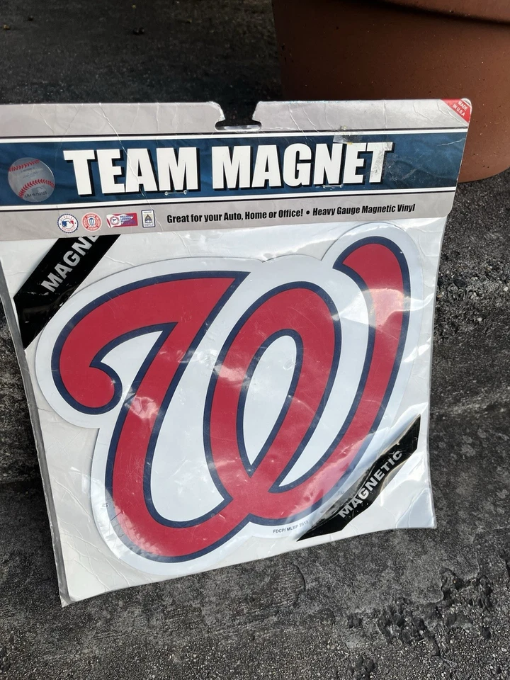 Washington Nationals MLB Car Magnet 12" Fremont Die - Image 3 of 4