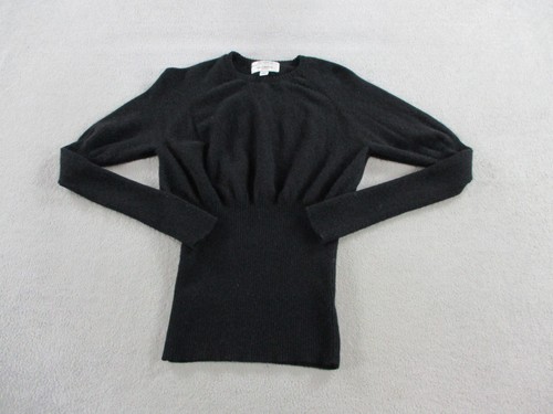 Isaac Mizrahi for Target Sweater Womens Small Black 100% Cashmere Pullover Solid