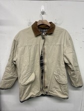 VTG Flannel Lined Corduroy Collar Jacket SZ L
