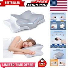 Ultra Pain Relief Cooling Pillow for Neck Support, Adjustable Cervical Pillow...