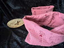 Buff Multifunktionstuch Schlauchtuch Halstuch Musselin rosa Erwachsene Kinder