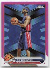 2023-24 Topps Chrome #109 Rip Hamilton Pink Refractors