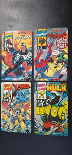 Konvolut mit 4 Karten Comic aus Sammlungsauflösung Telefonkarte # 1