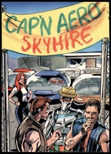 TekWorld Cap'n Aero Skyhire 1993 William Shatner's TekWar Universe Cardz 67