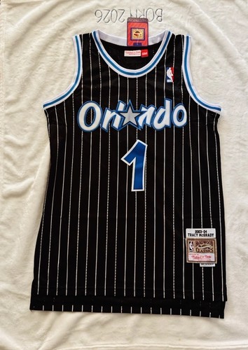 Mitchell & Ness Orlando Magic Tracy McGrady #1 NBA Black Jersey Men’s M