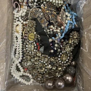 10lbs Junk Scrap Tangled Jewelry Lot For Craft Art And Repurposing READ PLEASE