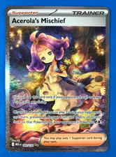 Acerola's Mischief 183/132 Special Illustration Rare Mega Evolution Pokemon NM