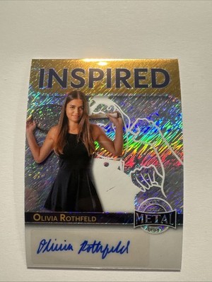 Olivia Rothfeld 2025 Leaf Metal Women Of Sport Auto Inspired Shimmer 4/5