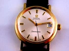 VINTAGE OMEGA SEAMASTER 17J AUTO CAL 563 10K GF MENS WRISTWATCH SERVICED C. 1971