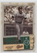 2005 Fleer Authentix Club Box 41/50 Lance Berkman #13 7rf