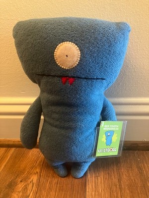 RARE NWT 12'' Uglydoll Red Tooth Wedgehead Limited Edition of 200