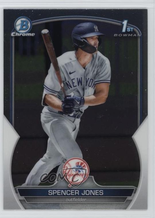 2023 Bowman Chrome Prospects Spencer Jones #BCP-139 0e7u