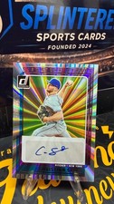 Christian Scott 2025 Donruss Signature Series Laser Auto #SG-CST New York Mets