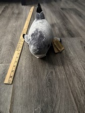 DESTINATION NATION Gray Black Tipped SHARK Plush Soft Toy Stuffed Animal