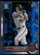 2022 Bowman Draft Sapphire Edition #BDC-138 Andrew Pintar