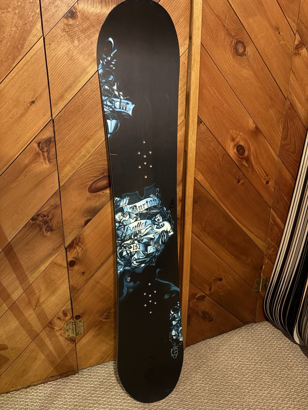 NEW 2009 Burton Deuce Craig Kelly METHOD Bullet Clash 153 Wide CK Prototype OOAK