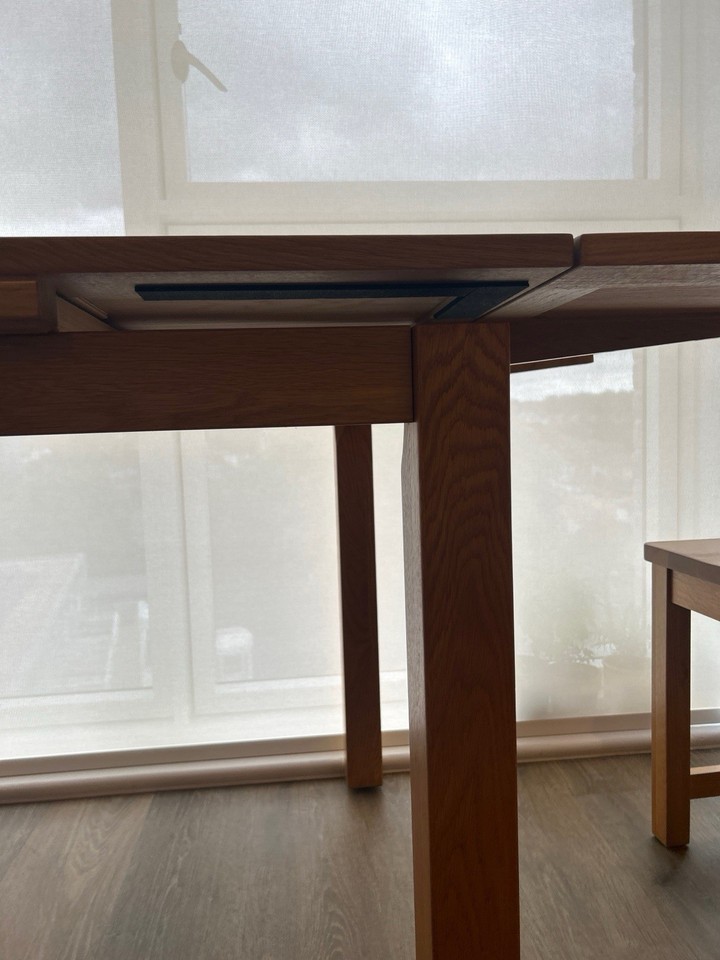 Cotswold Co Oakland Rustic Oak Extending Dining Table & 2 Chairs (RRP £ ...
