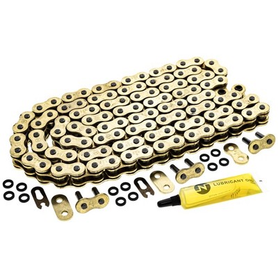 NICHE Gold 520 X-Ring Chain 108 Links With Connecting Master Link Motorcycle