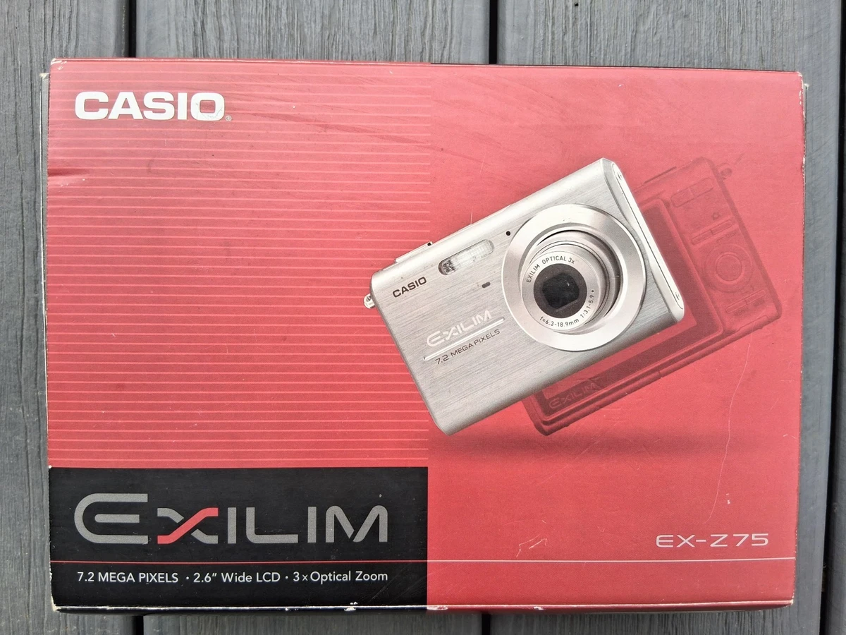Casio Exilim EX-Z75 3-9.9x Optical Zoom Digital Cameras for Sale