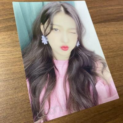 LOONA HULA HOOP Universal Limited Clear Card Cheri Collection Valuables 