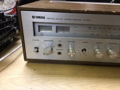 YAMAHA CR-600 Natural Sound Stereo Receiver | eBay
