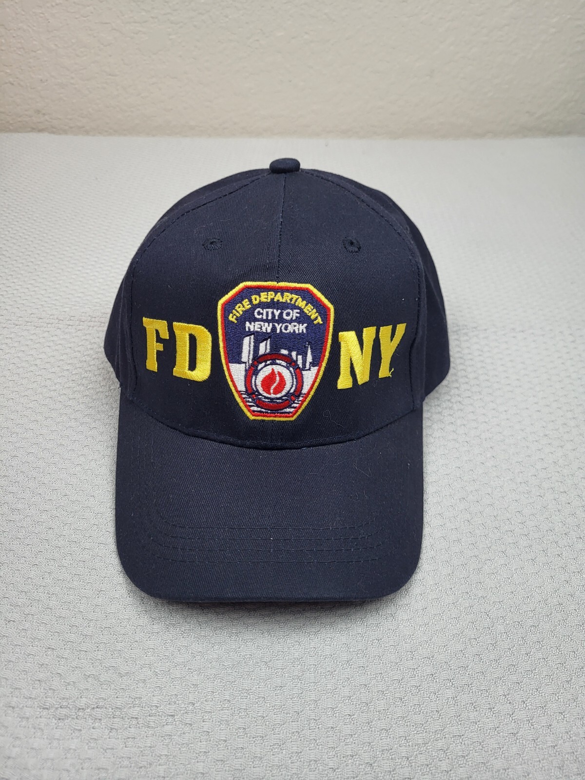 FDNY New York Fire Department Adjustable Baseball Cap One Size Fits All