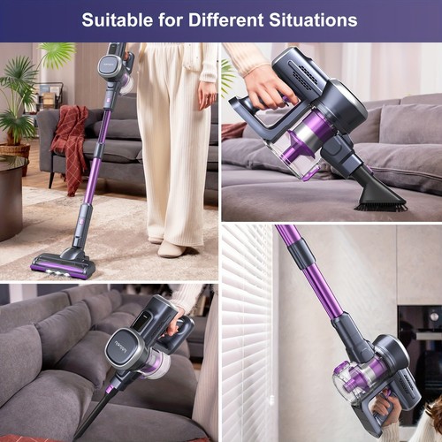 ASPIRATEUR SANS FIL 6 EN 1 PUISSANT LEGER 25kPa 235W 3 MODES DE PUISSANCE NEUF - Imagen 7 de 9