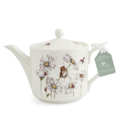 Wrendale Designs 2 Pint Teekanne Oops a Daisy Mouse Teekanne