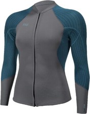 O'NEILL Women's 2mm BLUEPRINT FZ Jacket - Graphite/BlueHaze - Size 12 - NWT