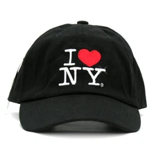 I Love NY Cap (Black) - New York City Souvenir Hat Travel Collector Gift