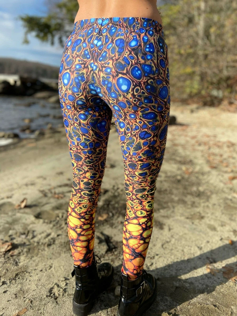 Women's Leggings Workout Yoga Pants Psychedelic Rave Gear Festival