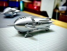 Modelo de exhibición de cohete nave espacial Flash Gordon 9 pulgadas