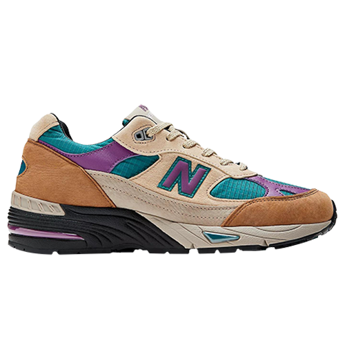 New Balance 991 Made in England x Palace Low Taos Taupe Grape