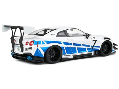 2024 NISSAN GT-R (R35) RHD LIBERTY WALK 2.0 WHITE 1/18 MODEL BY