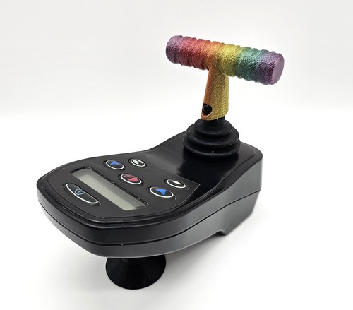 Power Wheelchair Accessory Replacement Upgrade Narrow T-Handle Joystick Knob - Picture 5 of 8