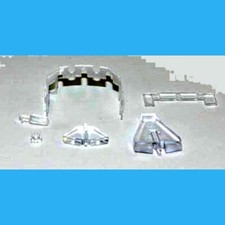 B23-7 GLAZING SET W/HEADLIGHT-2 WINDOW CAB  ATLAS 800206 HO SCALE